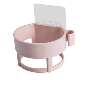 Suporte Para Secador de Cabelo Com Adesivo Fixação Sem Furar Parede