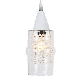 Lustre Pendente Taschibra Cristal Ali Liso E27 Transparente