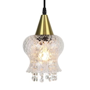 Lustre Pendente Taschibra Cristal Aisha Boreal Transparente