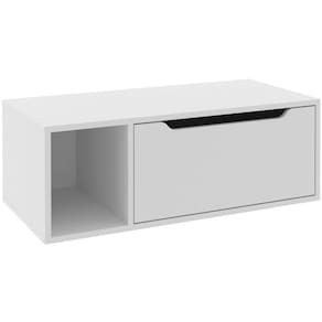 Gabinete de Banheiro 80 cm com 1 Porta e Nicho