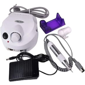 Motor Lixadeira Manicure Pedicure Ferramenta Lixa Eletrica Branco Bivolt