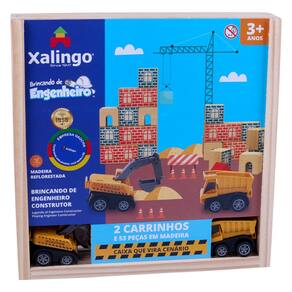 Brincando de Engenheiro Construtor com 53 Blocos