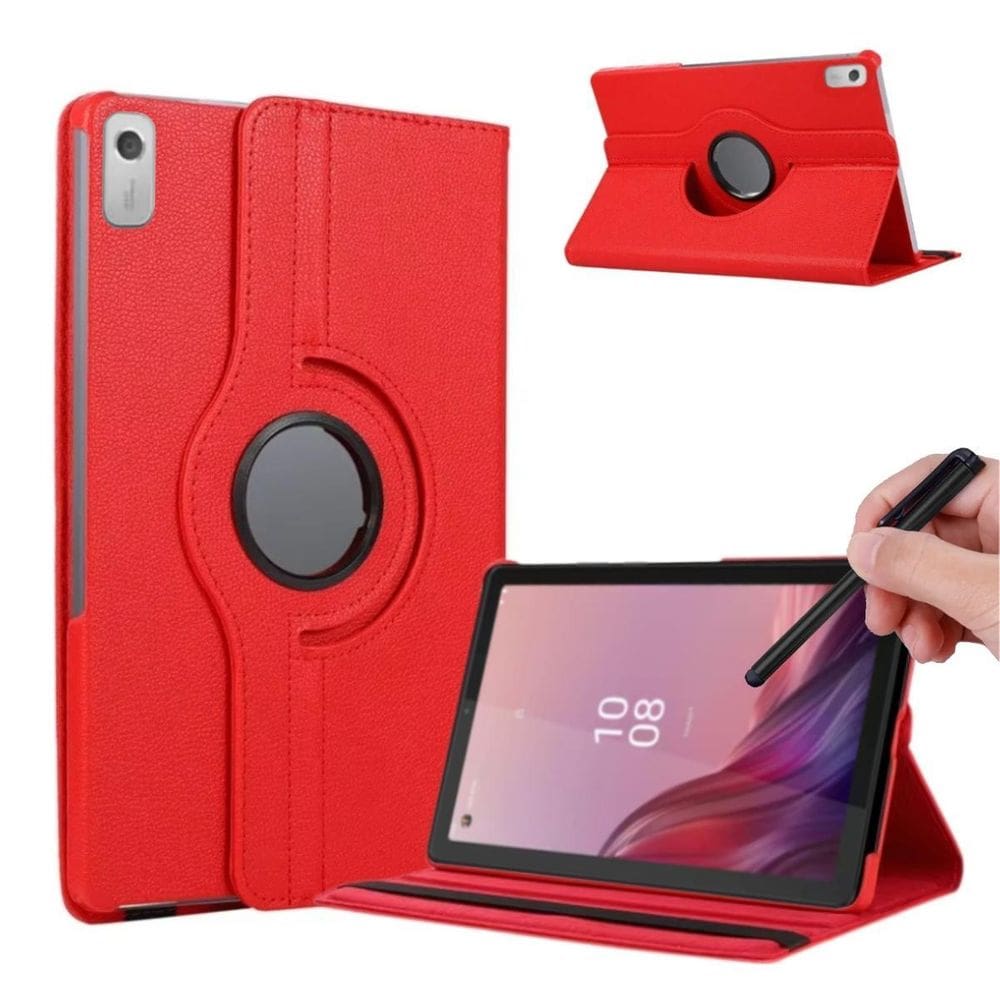 Capinha Giratória 360 Para Lenovo M9 Tb310Fu + Caneta Touch