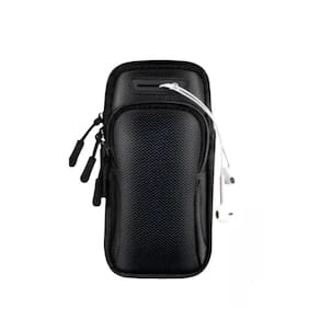 Braçadeira Esportiva Pochete Bolsa De Braço Impermeável Alça Ajustável Para Celular Acessórios Corrida Caminhada Treino