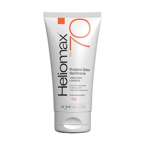 Heliomax Protetor Solar Gel Creme FPS 70 Sem Cor 50g