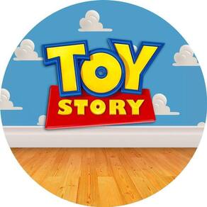 Painel Redondo 3D Sublimado Toy Story Frd-5754
