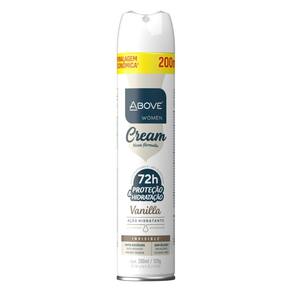 Desodorante Antitranspirante Above Women Cream Invisible Vanilla 200ml