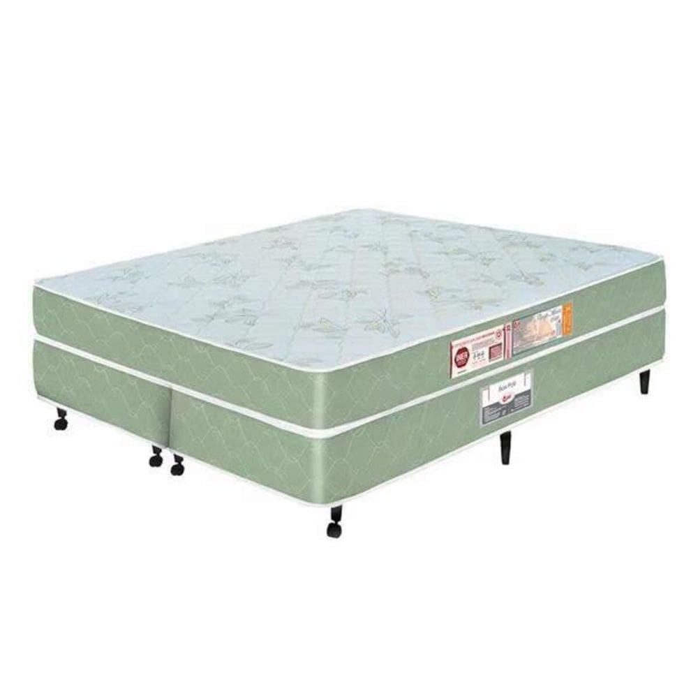 Cama Box Queen Castor Sleep Max D33 158x198x45 + Box Castor