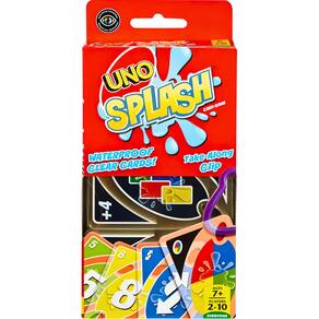 Jogo de Cartas Uno Splash A Prova Dágua DHW42 Mattel