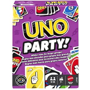 Jogo de Cartas Uno Party Refresh JJV58 Mattel