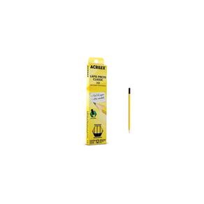 Lápis Preto Grafite N2 Classic Acrilex - Com 12 Unidades