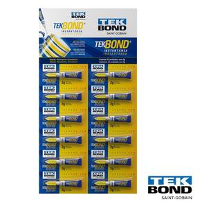 Tki5898 - Tekbond Instantanea 2G Cartela C/12 Und - Universal - Tekbond