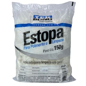 Lim7564 - Estopa Para Polimento Limpeza 150G - Universal - Tekbond