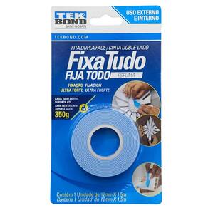 Fta2711 - Fita Espuma Dupla Face Int/Ext 12Mmx1,5M - Universal - Tekbond
