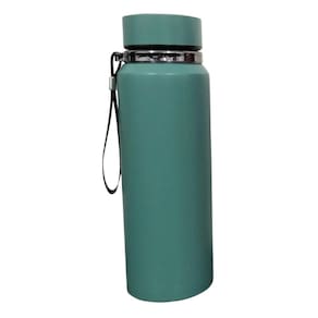 Garrafa Termica Com Visor Digital Verde 800Ml Sports Fontebras
