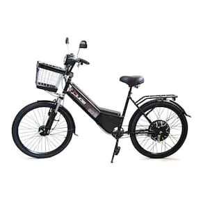 Bicicleta Elétrica - Aro 24 - New Confort 800w - Preta - Duos Bikes