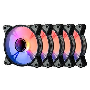 Cooler Fan para Gabinete Aigo AR12 Pro ARGB 5 em 1