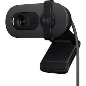Webcam Logitech Brio 100 - Grafite (960-001586)
