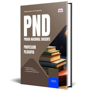 Apostila Pnd Cnu Professores 2025 Professor De Filosofia
