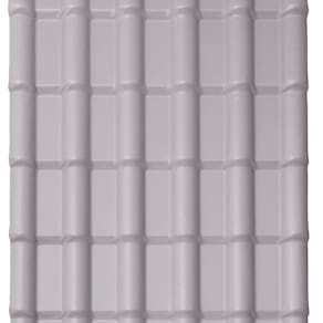 Telha Pvc Plan 242cm X 88cm 6 Ondas Lux Telhas Cinza