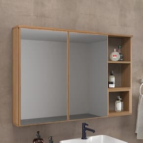 Espelheira para Banheiro 100cm X 67cm Máximus Noce