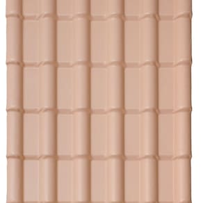 Telha Pvc Plan 330cm X 88cm 6 Ondas Lux Telhas Marfim
