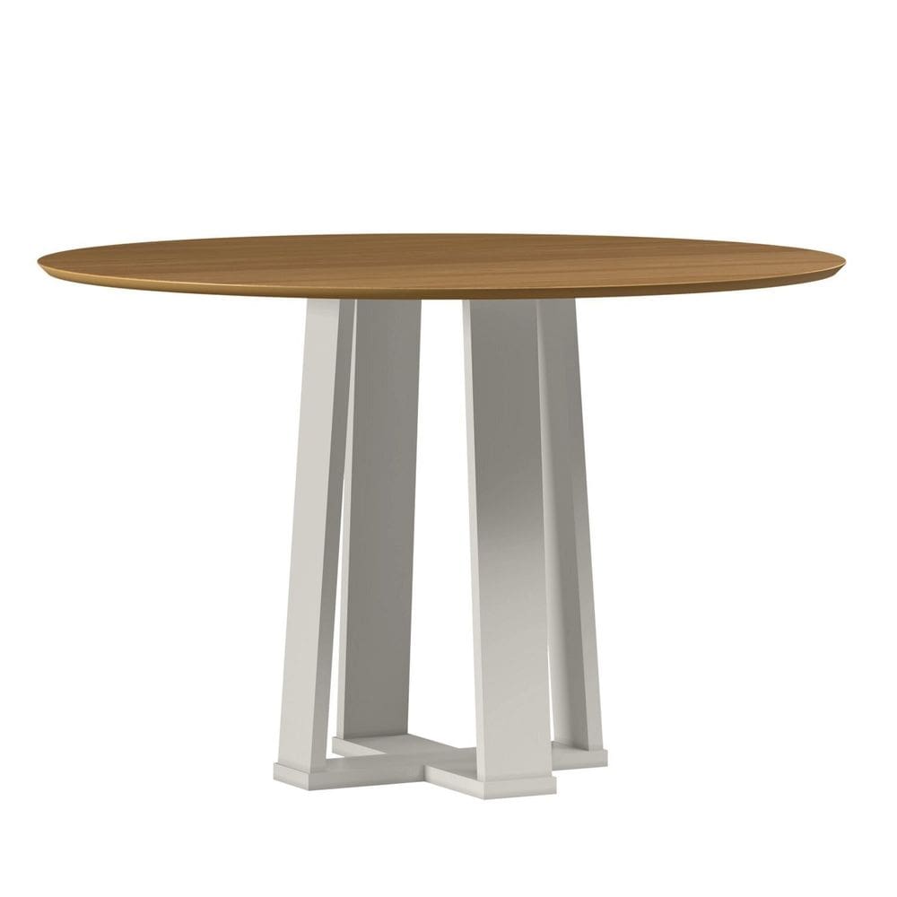 Mesa para Sala de Jantar 100% Mdf Isabela Off White / Ype
