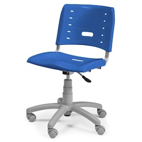 Cadeira de Escritório Base Giratória Elo Azul