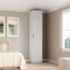 Guarda-roupa Modular 1 Porta Altezza Clean Branco