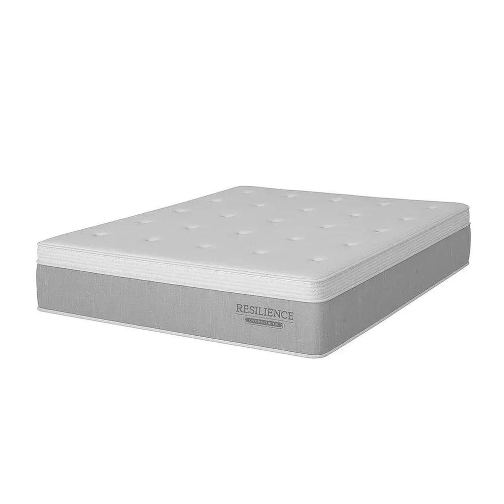 Colchão de Casal 138cm X 33cm Luxo Santa Rita Decor Cinza