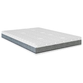 Colchão de Casal Espuma 138cm X 17cm Urban Cinza