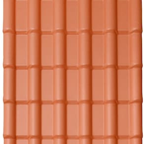 Telha Pvc Plan 330cm X 88cm 6 Ondas Lux Telhas Terracota