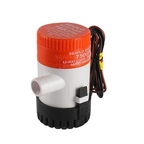 Bomba de Porão 12v SEAFLO 750GPH 2.5A 01S Barco Lancha