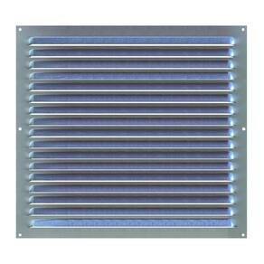 Grade De Ventilação Quadrada Em Alumínio Grelha 45X45 Cm