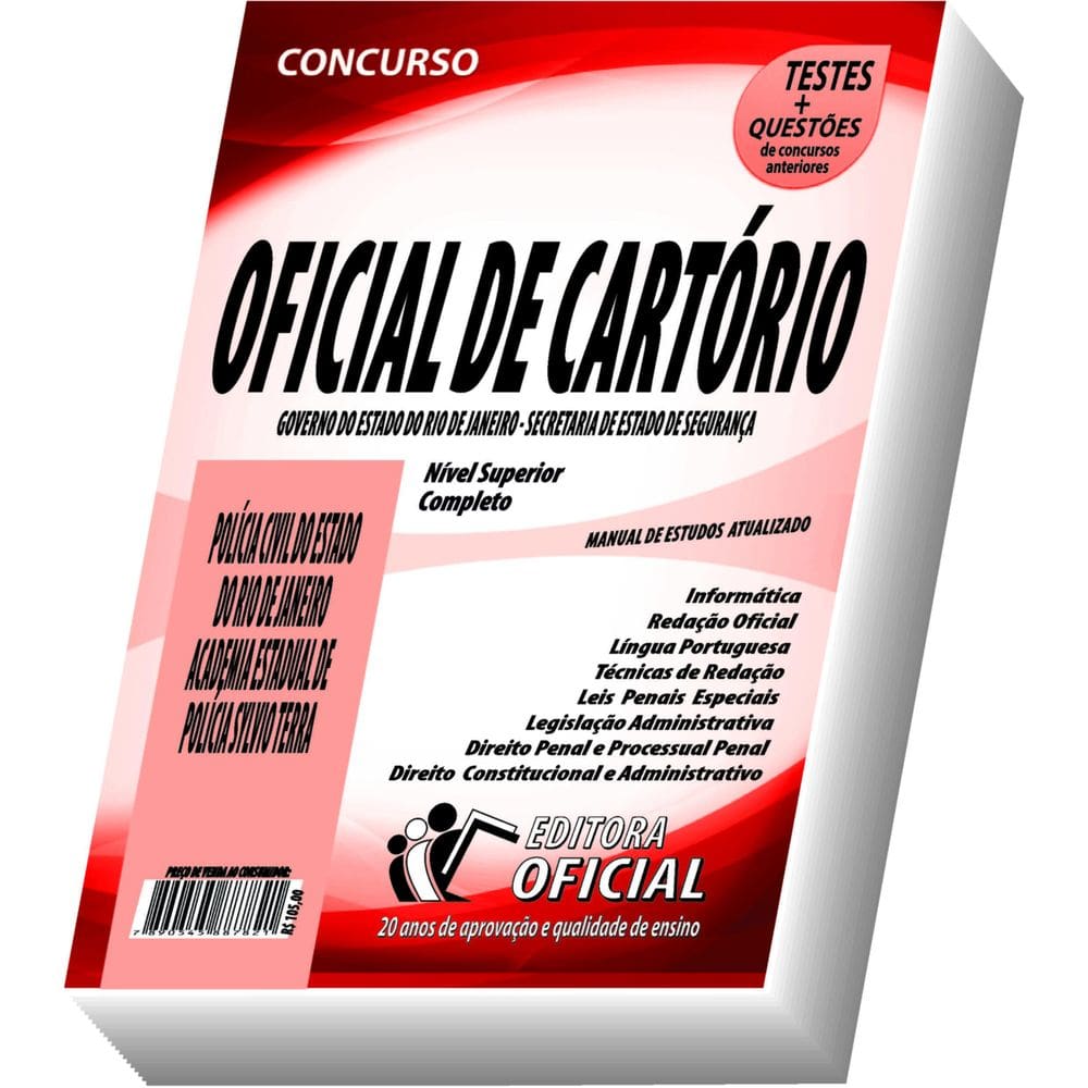 Apostila Pc-Rj - Oficial De Cartório