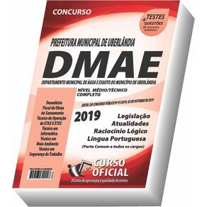 Apostila Dmae Uberlândia - Nível Médio E Técnico