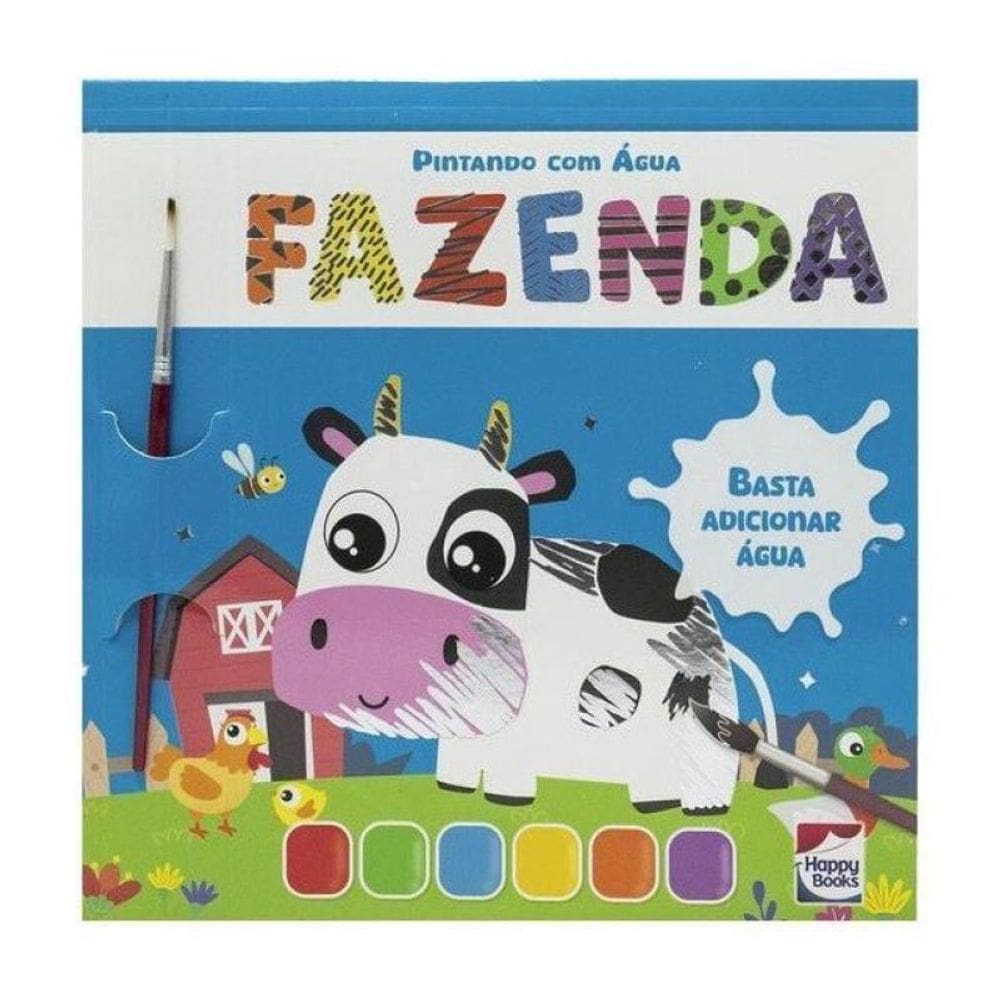 Pintando Com Água: Fazenda