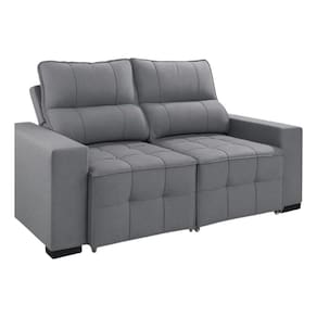 Sofá Retrátil Reclinável 2 Lugares 106x150cm Confortável