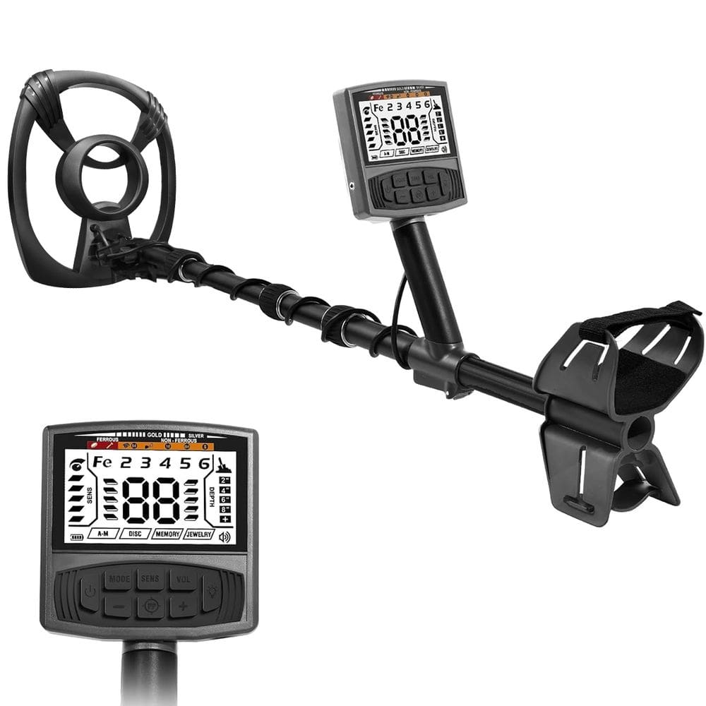 Detector Metal Ouro Profissional Tela LCD Prova D’Água M55J