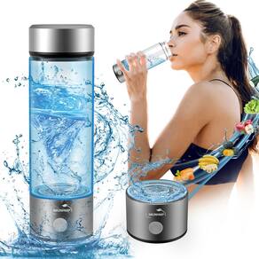 Garrafa de água de hidrogênio Ionizador de água portátil IMUNHMP 420mL