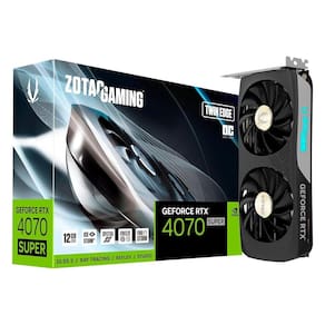 Placa de Vídeo Zotac NVIDIA GeForce RTX 4070 12GB GDDR6X RGB