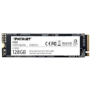 Hd Ssd Patriot M.2 128gb 2280 Pci-e Gen3 X4 P300p128gm28
