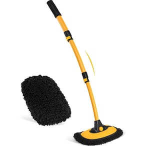 Escova de lavagem de carro Ordenado 15° curva com cabo longo 43cm