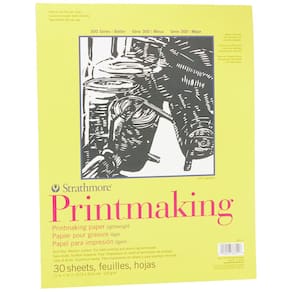 Bloco de papel para impressão Strathmore 300 Series 11x14 120g