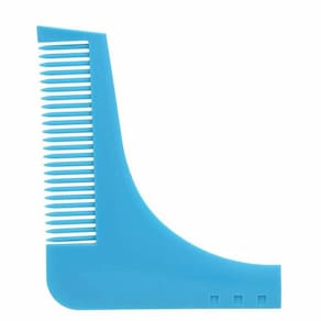Pente Modelador Aparador de Barba e Bigode - Azul