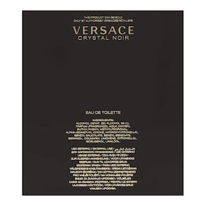 Perfume Versace Crystal Noir Eau de Toilette Spray 90ml