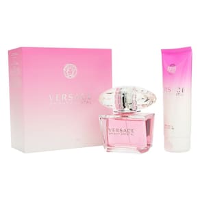 Conjunto de presentes Perfume Versace Bright Crystal para mu