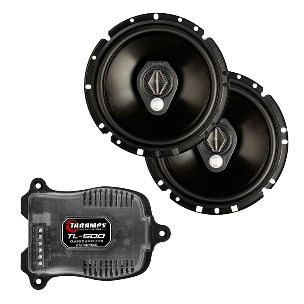 Kit Bomber Par 6pol Upgrade Duas Vias + Triaxial Bbr 100wrms