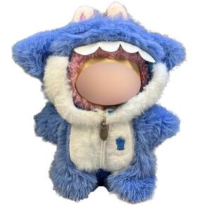 Conjunto de roupas de boneca de 17 cm para acessórios de bonecas e roupas Blue Shark