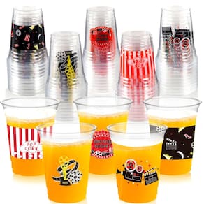 Copos descartáveis de plástico CUPLOOV Movie Night 350mL